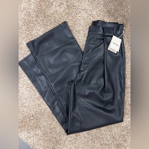 MOTHER High Waisted Tunnel Vision Pleated Prep Pant Size 26 (NWT) - Picture 10 of 14